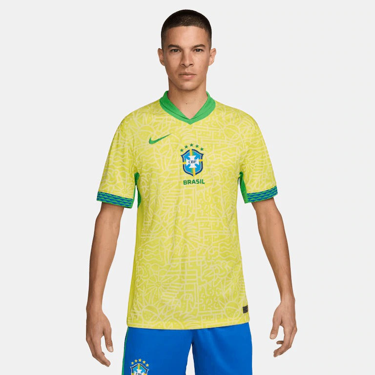 Camisas Nike Brasil 24/25 Torcedor Masculina - Malha Tailandesa 1.1