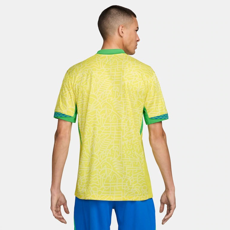 Camisas Nike Brasil 24/25 Torcedor Masculina - Malha Tailandesa 1.1