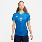 Camisas Azul Nike Brasil 24/25 Torcedora Feminina - Malha Tailandesa 1.1