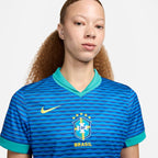 Camisas Azul Nike Brasil 24/25 Torcedora Feminina - Malha Tailandesa 1.1