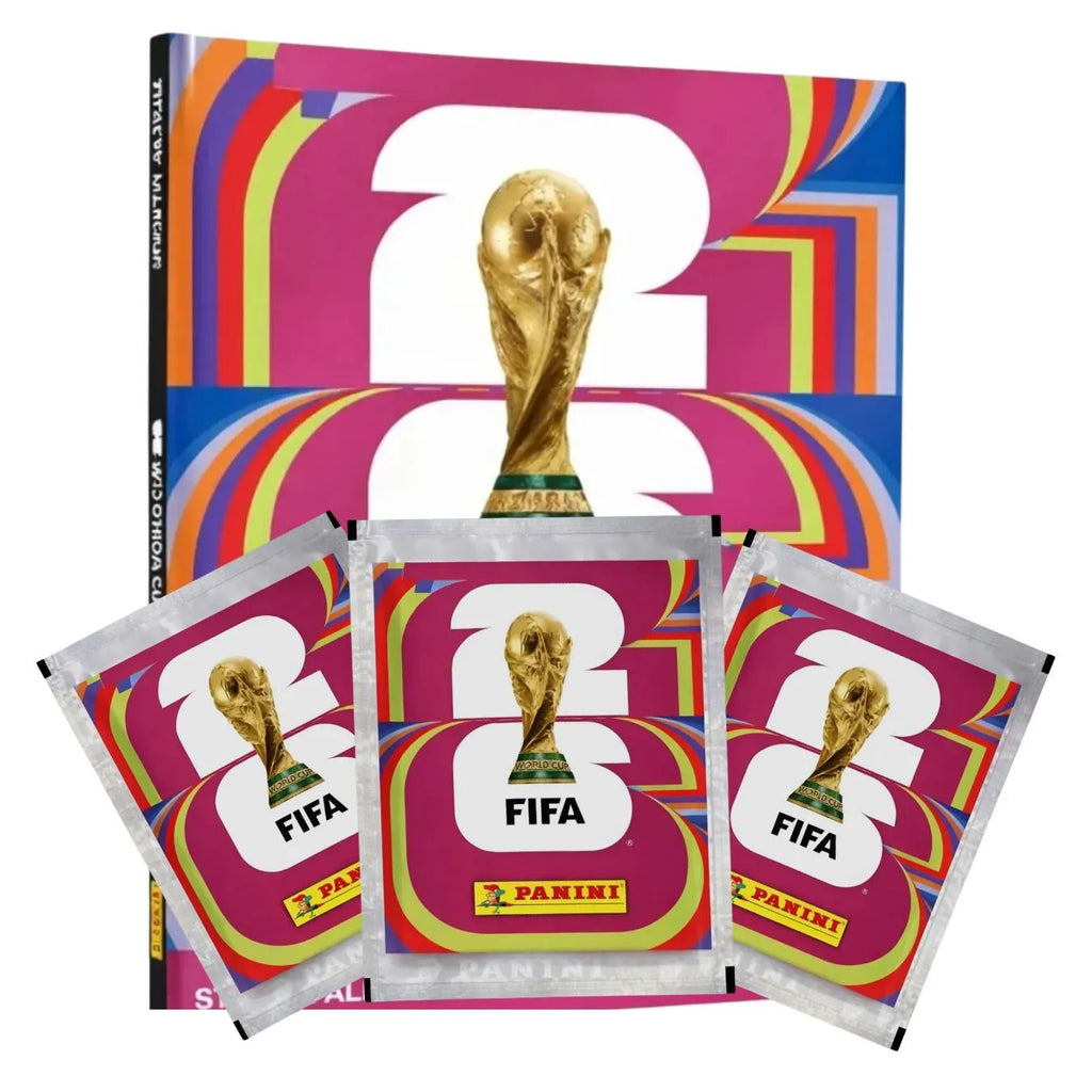 [PRÉ VENDA] Kit Álbum Capa Dura Limited Edition + 50 Envelopes | Fifa World Cup 2026™