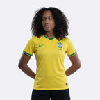 Camisa Nike Brasil 26/27 Torcedora Feminina - Malha Tailandesa 1.1