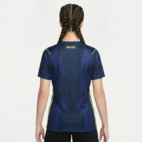 Camisa II Nike Brasil 26/27 Torcedora Feminina - Malha Tailandesa 1.1